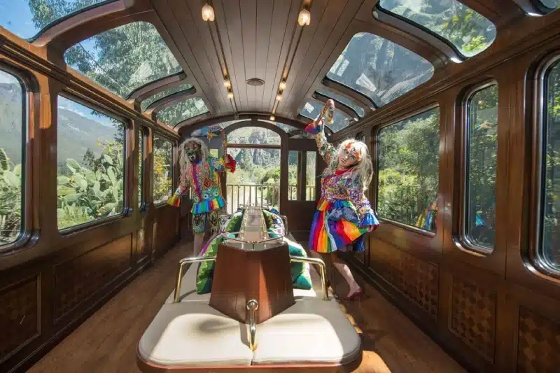 Vistadome Train to Machu Picchu