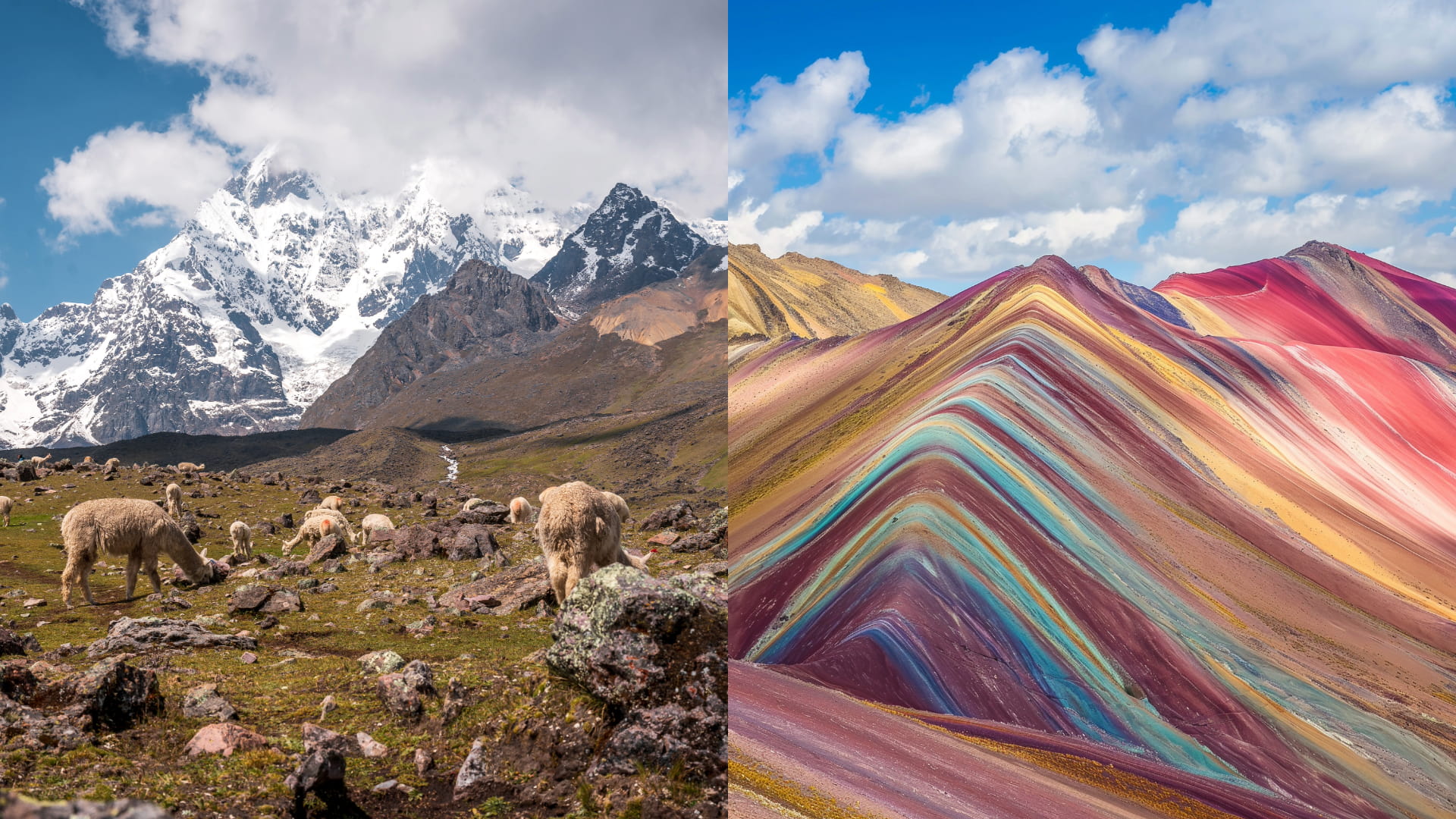 Stunning landscapes of Ausangate and Rainbow Mountain in Peru - Peru Hikers
